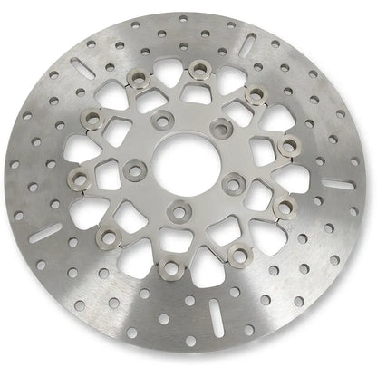 Rotor de freno trasero de acero inoxidable personalizado - Rotor de freno - Plata