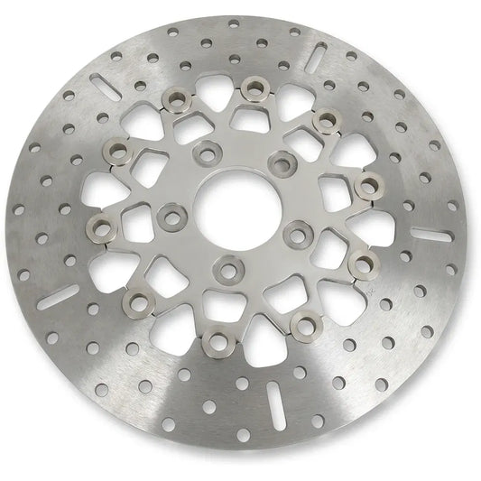 Rotor de freno trasero de acero inoxidable personalizado - Rotor de freno - Plata