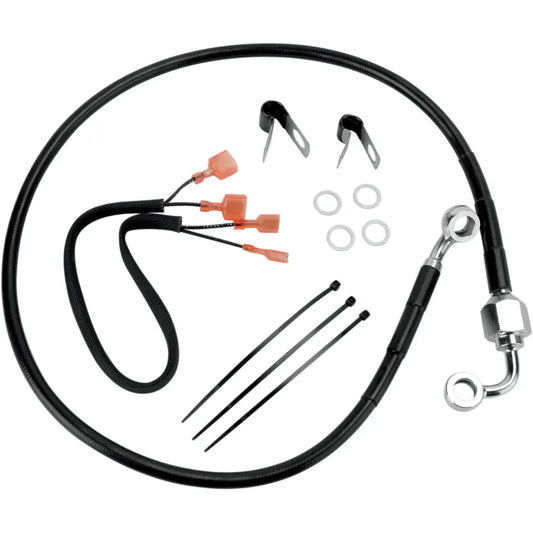 Brake Line - Rear - XL '00-'03 - Black