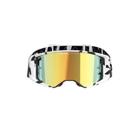 Goggles Supertech Corp Absolute Vision (Blanco/Espejo Dorado)