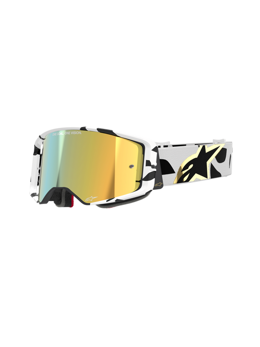 Goggles Supertech Corp Absolute Vision (Blanco/Espejo Dorado)