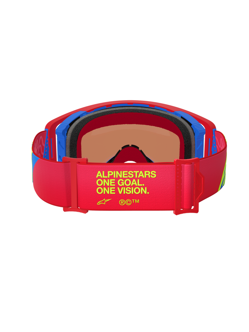 Goggles Supertech Corp Absolute Vision (Rojo/Azul)