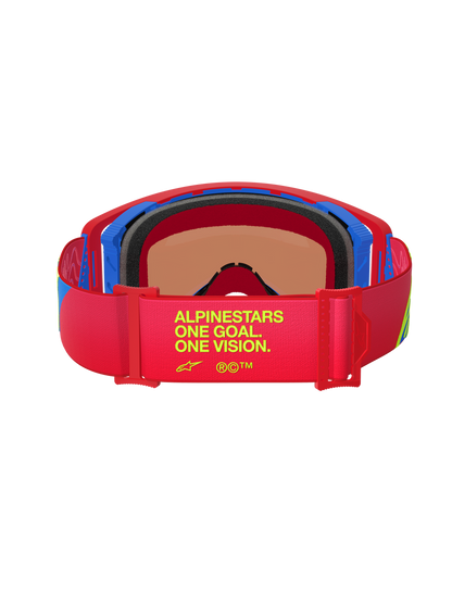 Goggles Supertech Corp Absolute Vision (Rojo/Azul)