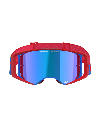 Goggles Supertech Corp Absolute Vision (Rojo/Azul)