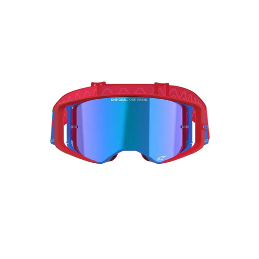 Goggles Supertech Corp Absolute Vision (Rojo/Azul)