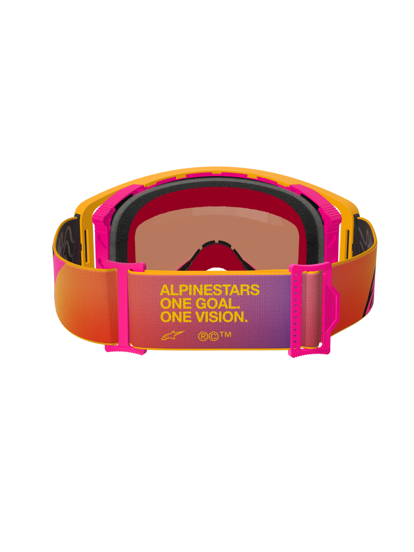 Goggles Supertech Corp Absolute Vision (Amarillo/Rosa Espejo)