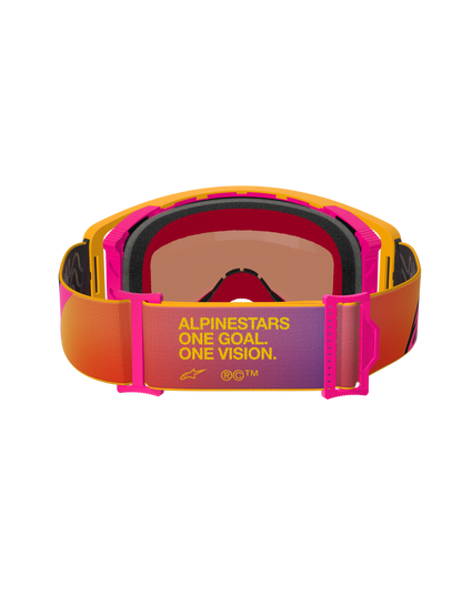 Goggles Supertech Corp Absolute Vision (Amarillo/Rosa Espejo)