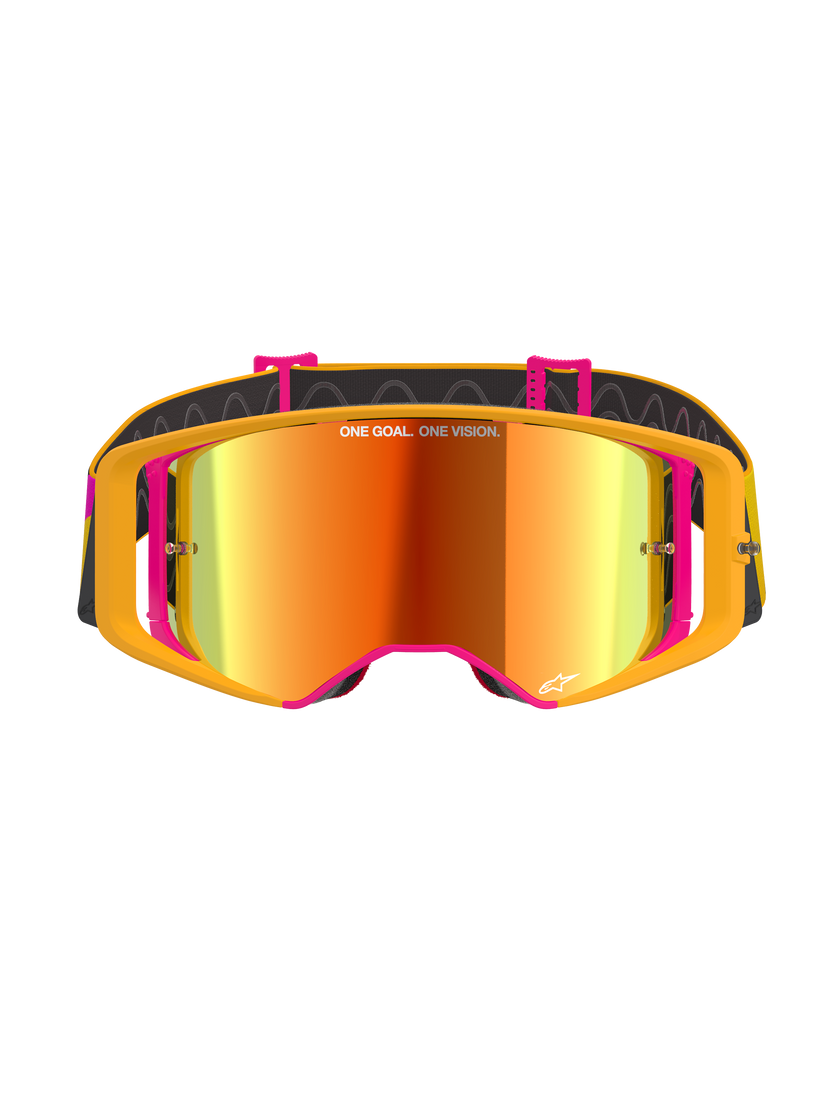 Goggles Supertech Corp Absolute Vision (Amarillo/Rosa Espejo)