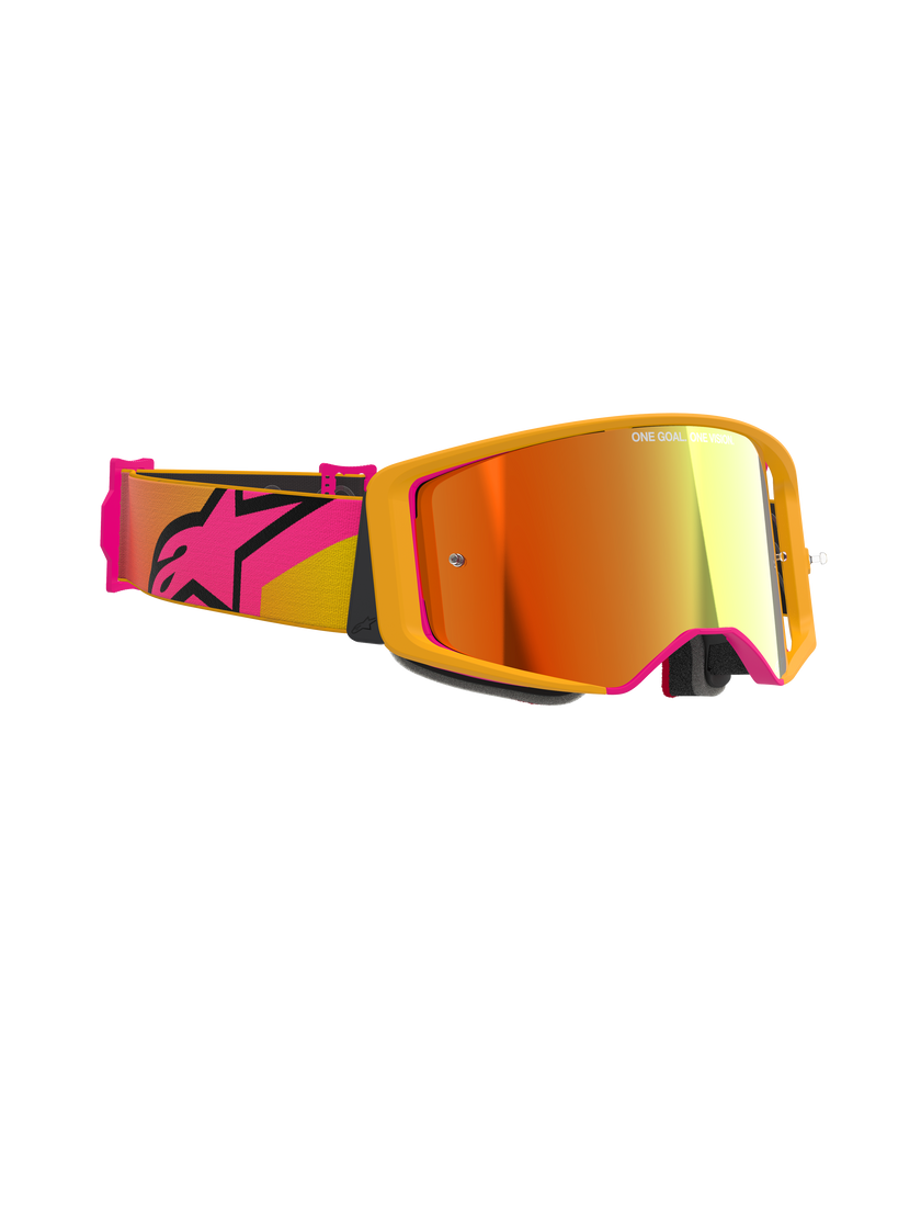 Goggles Supertech Corp Absolute Vision (Amarillo/Rosa Espejo)