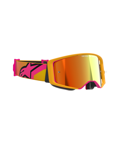 Goggles Supertech Corp Absolute Vision (Amarillo/Rosa Espejo)