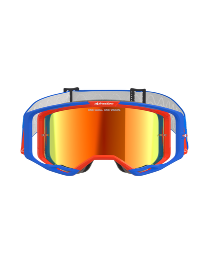 Goggles  Vision 8 Wordmark (Rojo con Espejo)