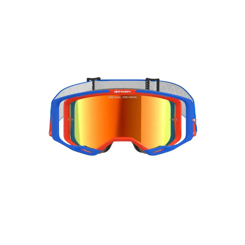 Goggles  Vision 8 Wordmark (Rojo con Espejo)