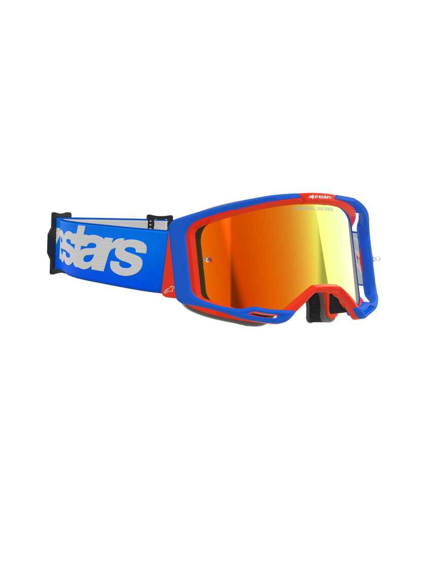 Goggles  Vision 8 Wordmark (Rojo con Espejo)