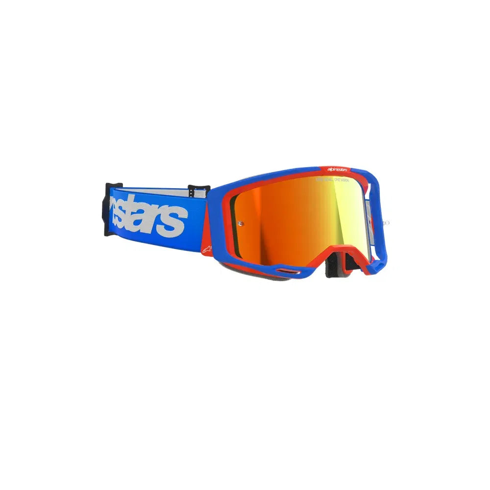 Goggles  Vision 8 Wordmark (Rojo con Espejo)