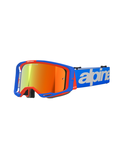 Goggles  Vision 8 Wordmark (Rojo con Espejo)