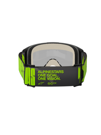 Goggles Vision 5 Hollow (Gris Carbón/Amarillo Fluo/Espejo Plateado)