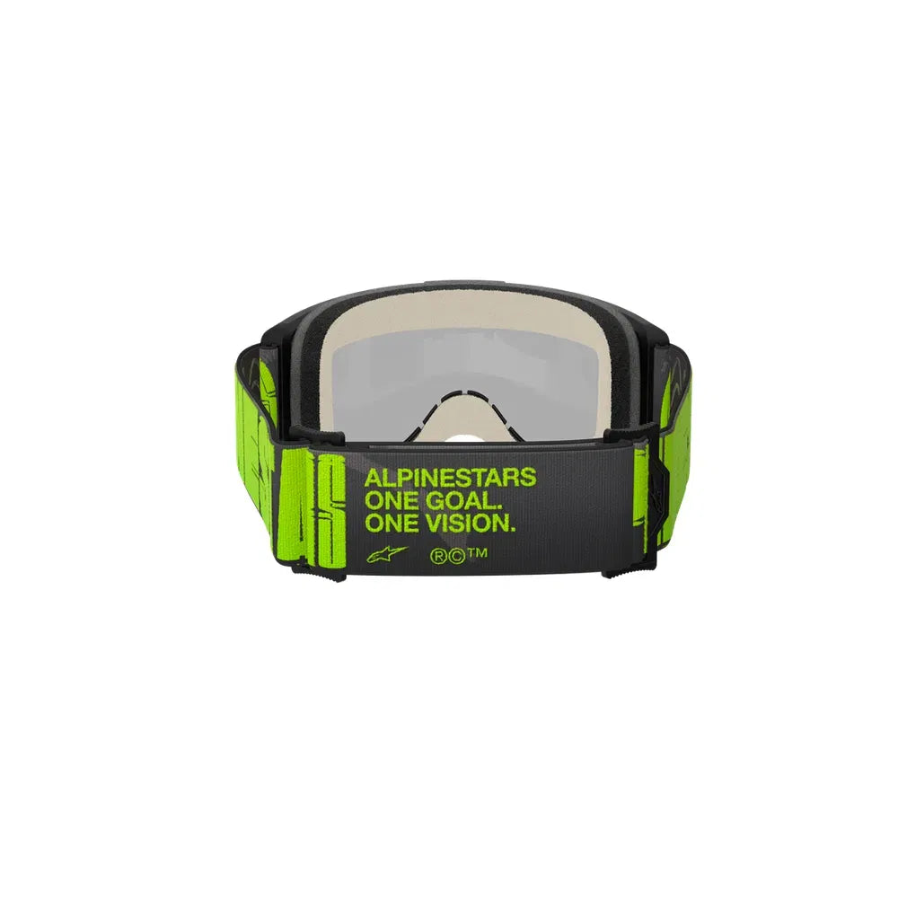 Goggles Vision 5 Hollow (Gris Carbón/Amarillo Fluo/Espejo Plateado)