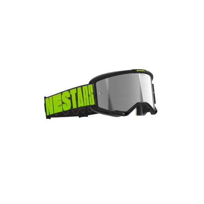 Goggles Vision 5 Hollow (Gris Carbón/Amarillo Fluo/Espejo Plateado)