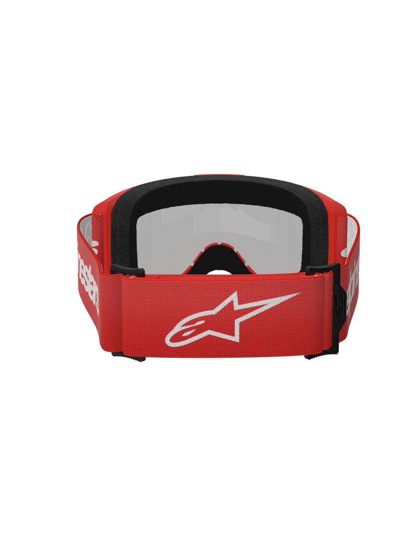 Goggles Vision 3 Wordmark (Rojo/Espejo Plateado)