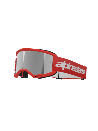 Goggles Vision 3 Wordmark (Rojo/Espejo Plateado)