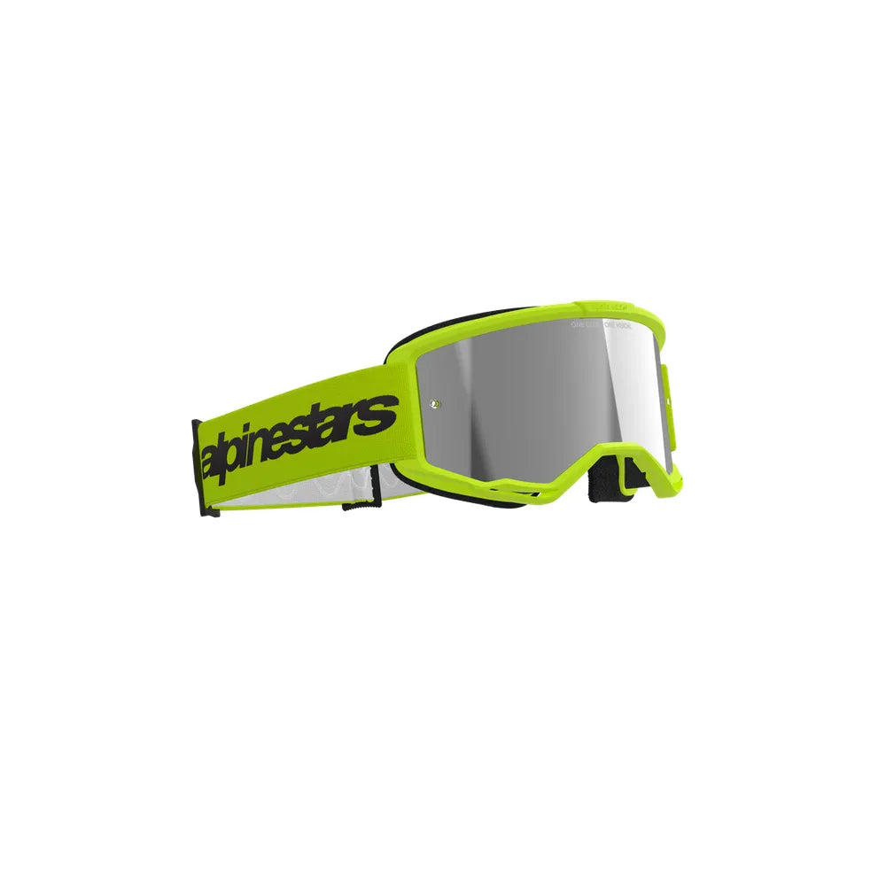 Goggles Vision 3 Wordmark (Amarillo/Espejo Plateado)