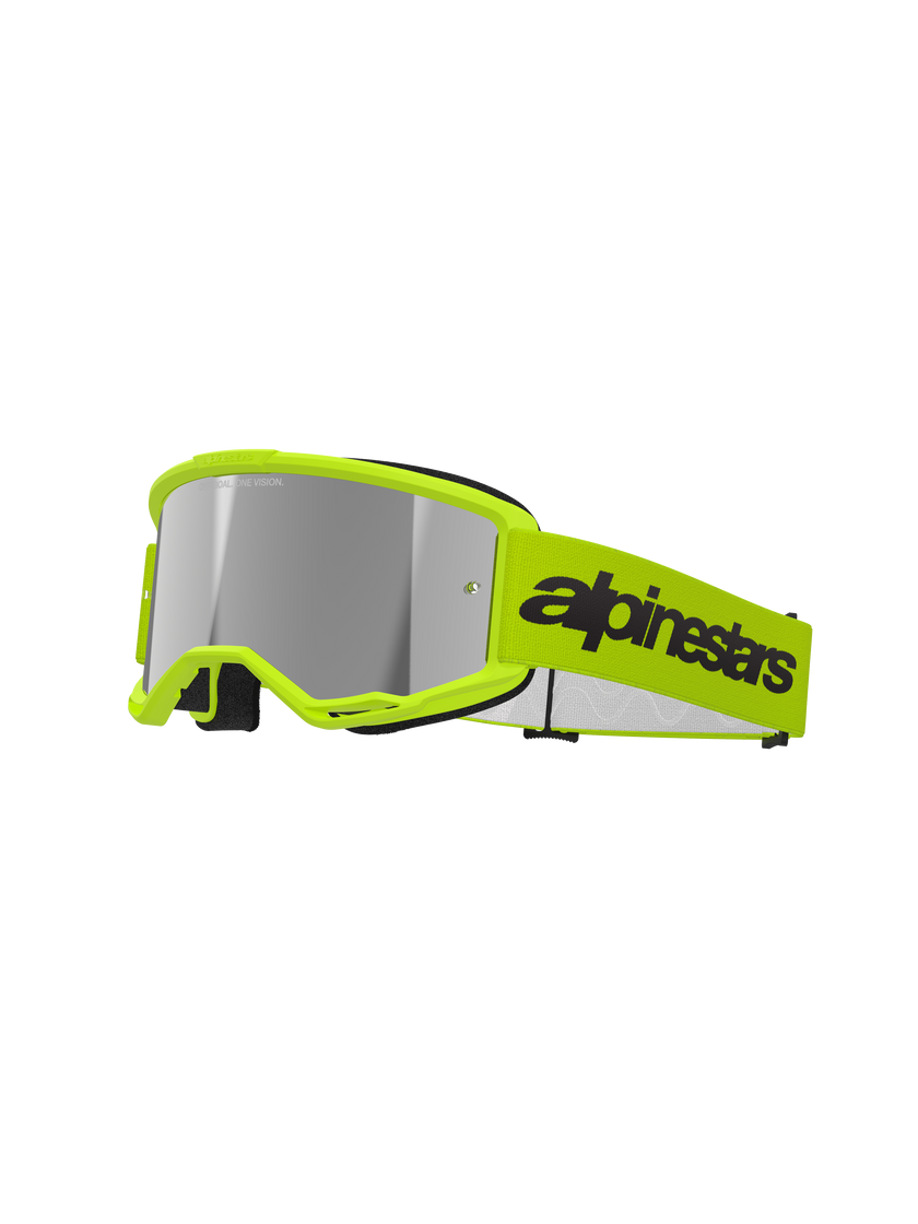 Goggles Vision 3 Wordmark (Amarillo/Espejo Plateado)