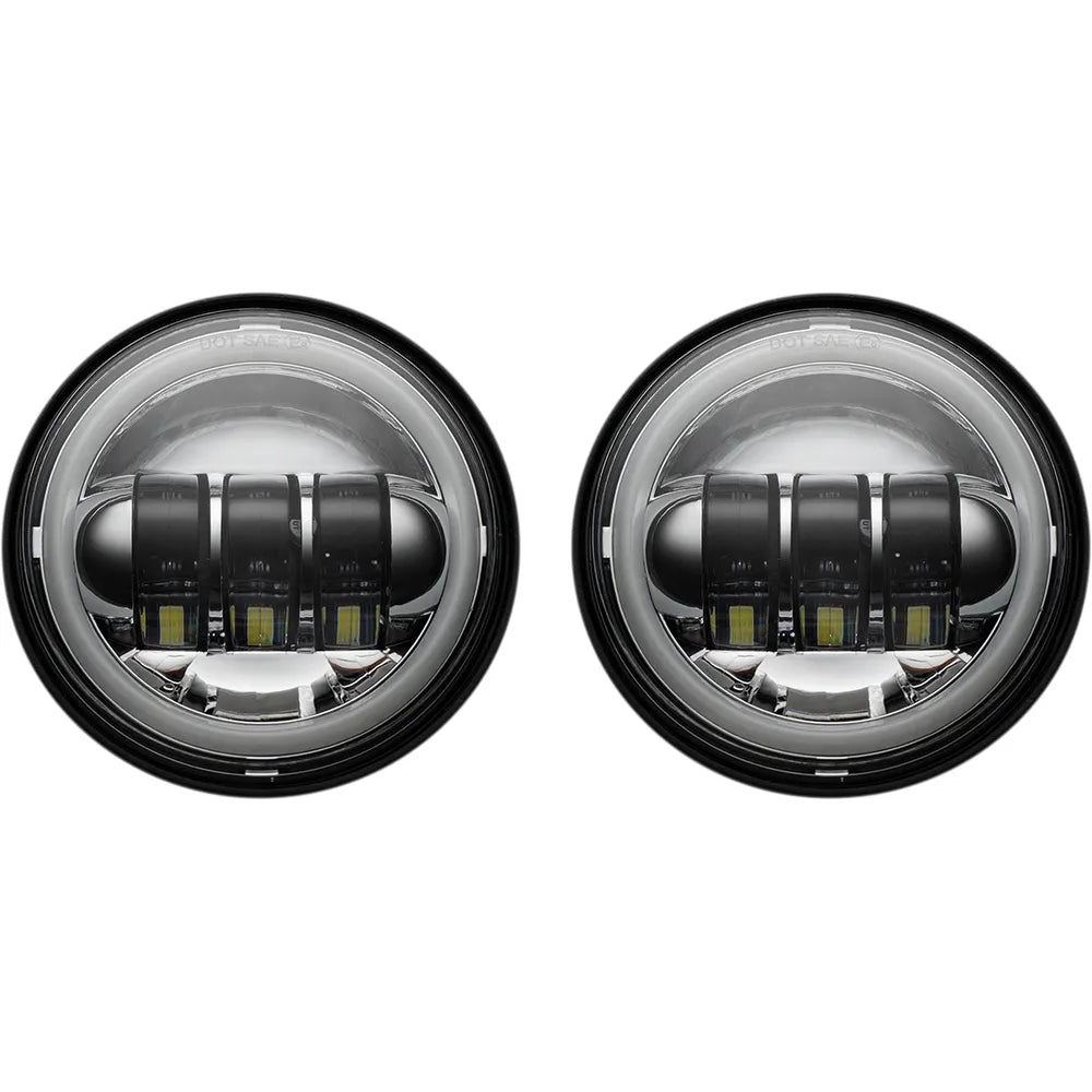 4.5" Passing Lamps - Chrome
