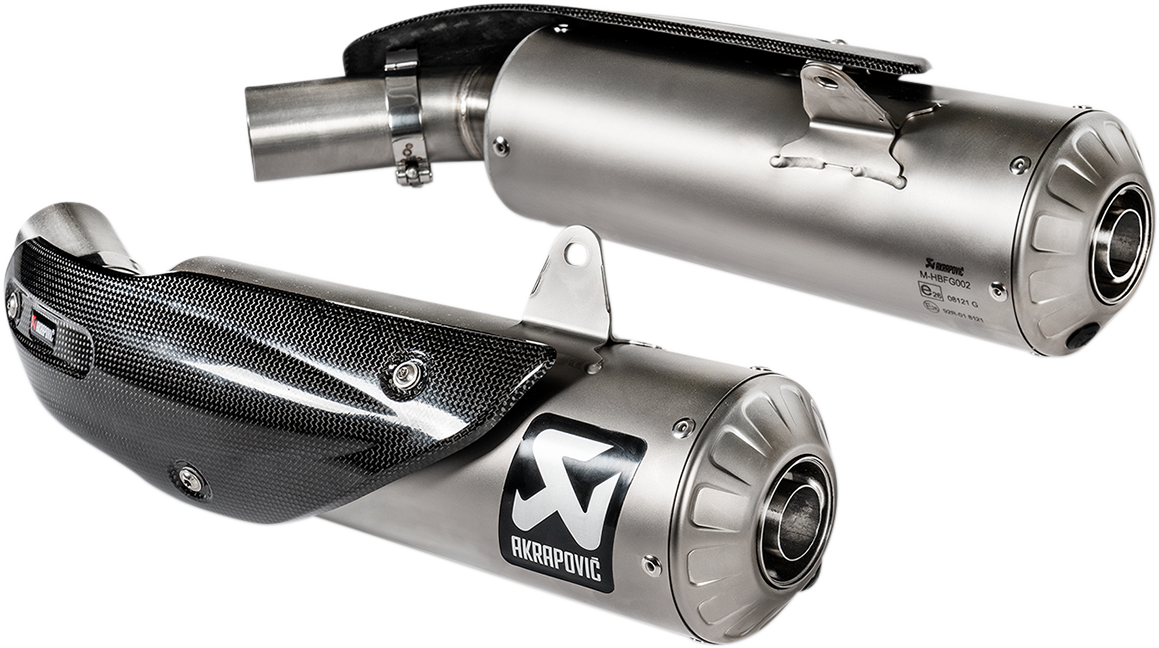 Escape Akrapovic - Titanium Mufflers