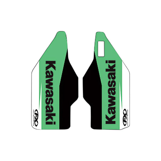 Fork Guard Graphic - Kawasaki KX