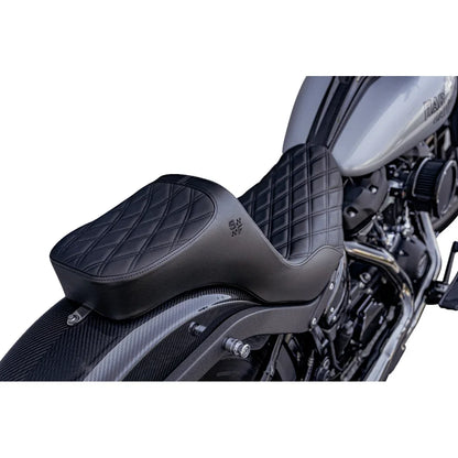 Asiento SLYFOX Chariot Black Double Diamond Stitch Black Logo FLSB '18-'21/FXLR '18-'26