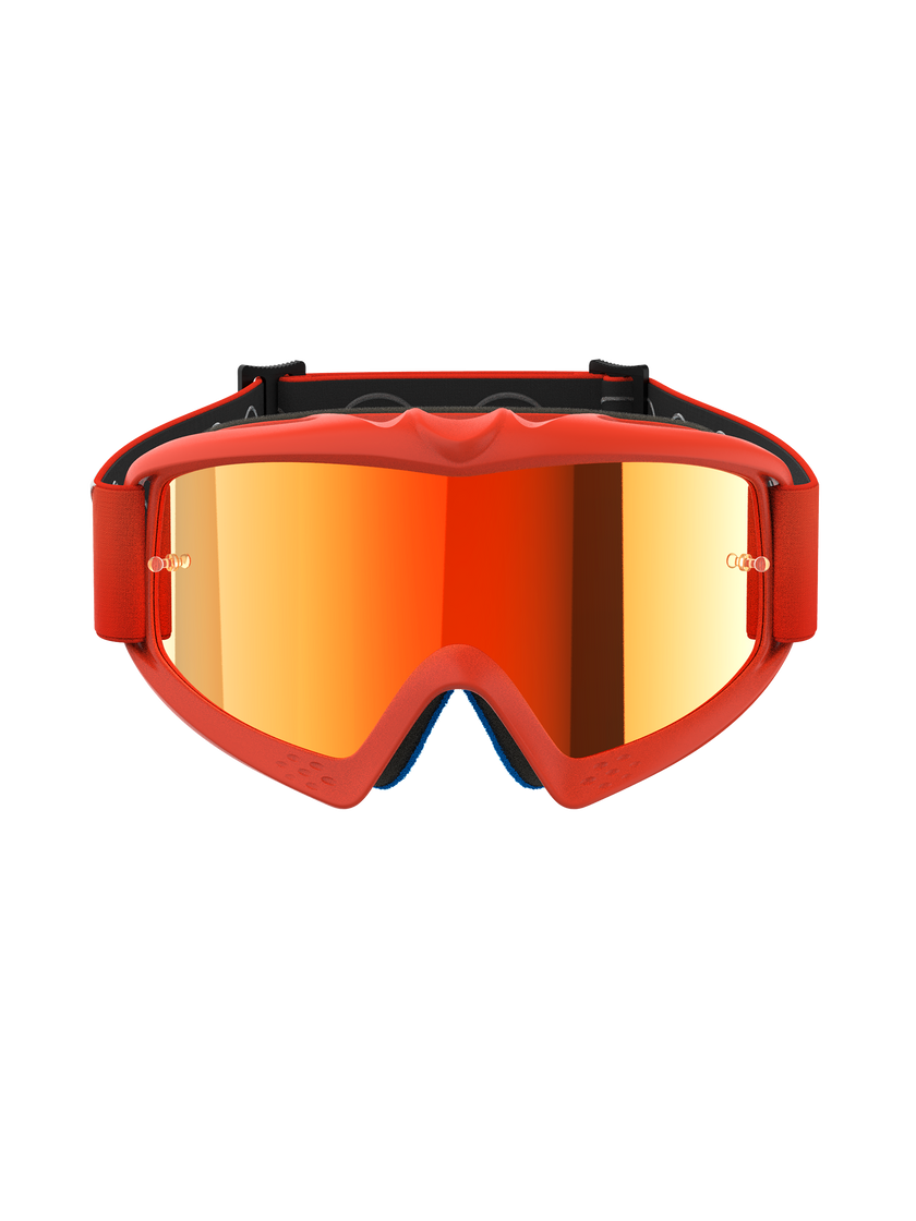 Goggles Vision Youth Corp (Naranja/Espejo Rojo)