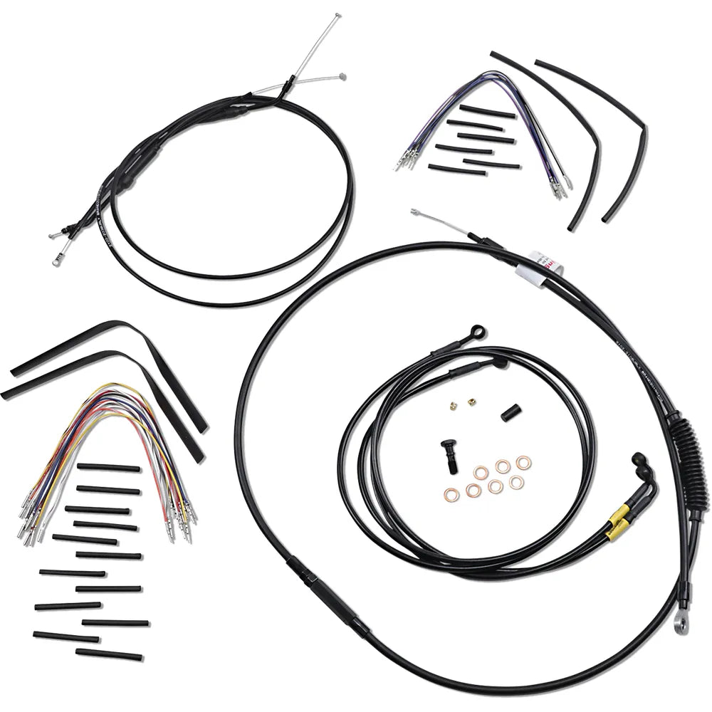 Juego de Controles Cuelga Monos 16" Burly Brand09265