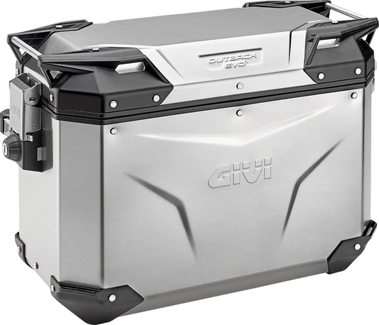 Maleta lateral Outback Evo - Maleta lateral Outback Evo - Derecha - 48 litros - Plata