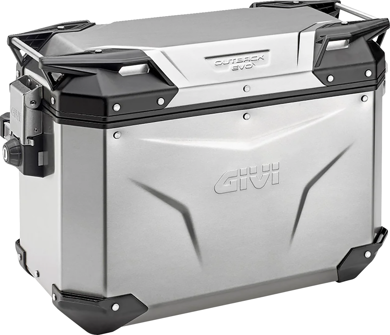 Maleta lateral Outback Evo - Maleta lateral Outback Evo - Derecha - 48 litros - Plata