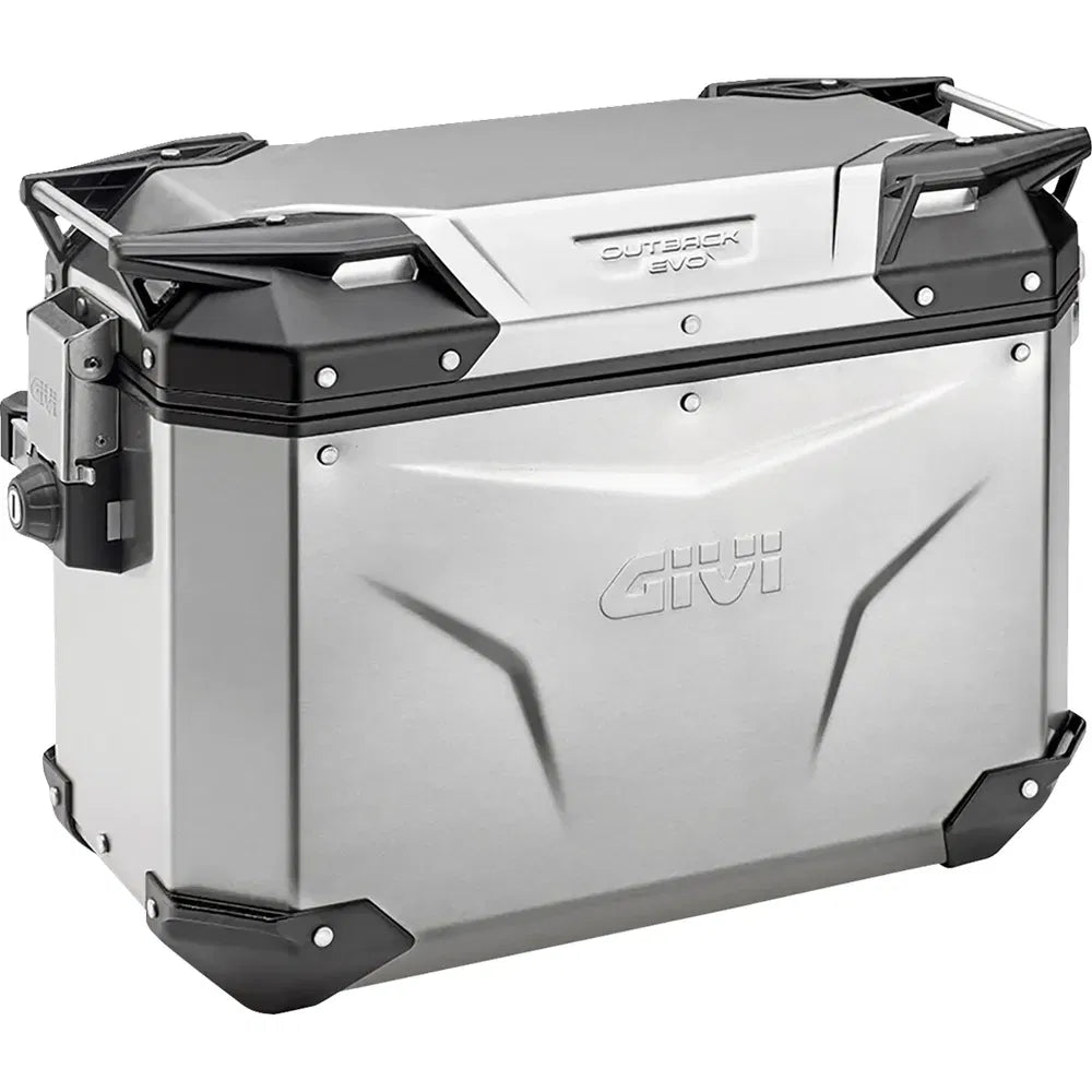 Maleta lateral Outback Evo - Maleta lateral Outback Evo - Derecha - 48 litros - Plata