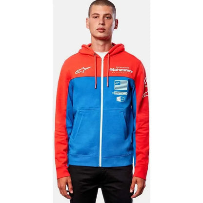 Sudadera Alpinestars H Block - Rojo/Azul