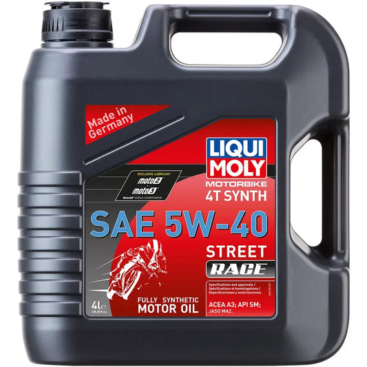 Street Race Synthetic 4T Oil - 5W-40 - 4 L