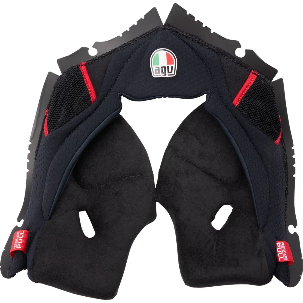 Almohadillas para las mejillas del casco pista gp rr