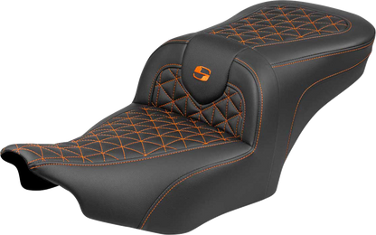 Asiento de alcance estándar Roadsofa™ - Asiento Roadsofa™ - sin respaldo - Costura naranja - FLH/FLT '23-'25
