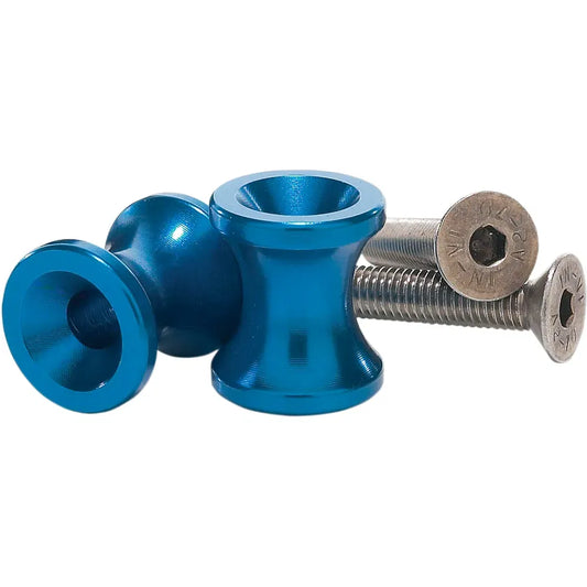 Swingarm Spool - Blue - 6 mm