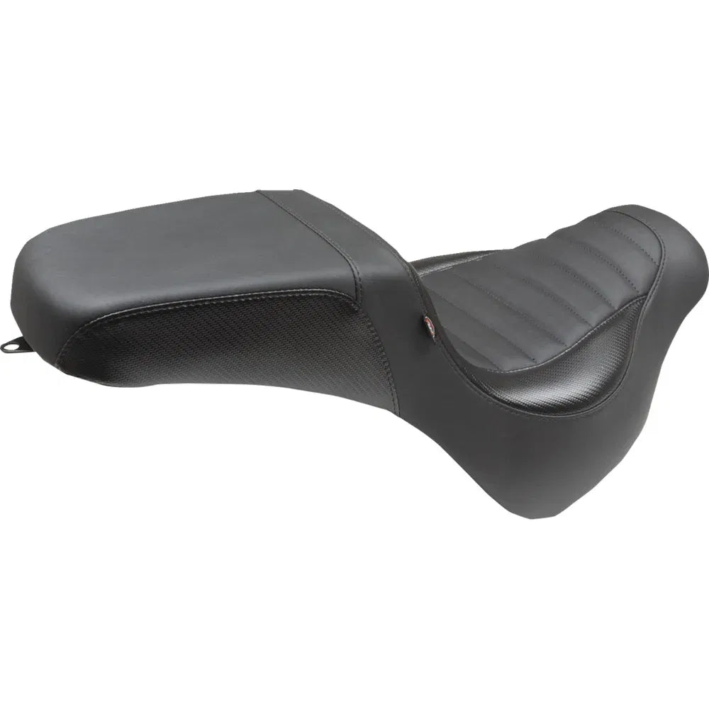 Asiento para dos personas con respaldo cuadrado