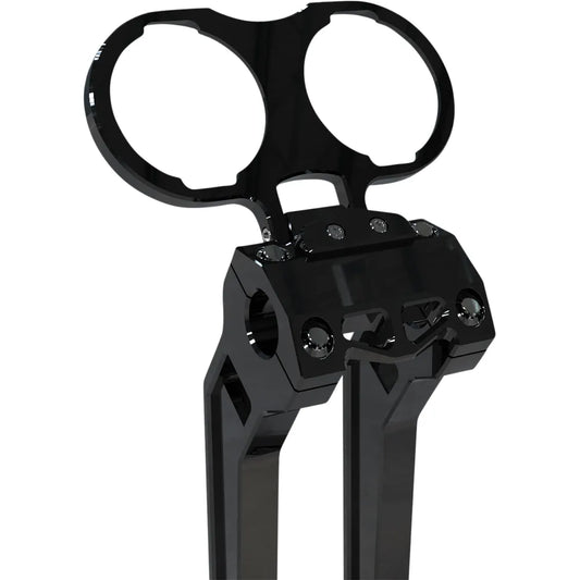 Gauge Mount - Dual - Black