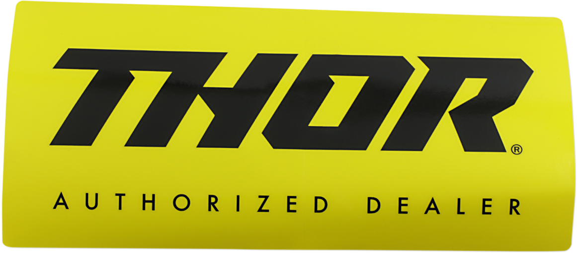 Calcomanía de distribuidor autorizado de Thor