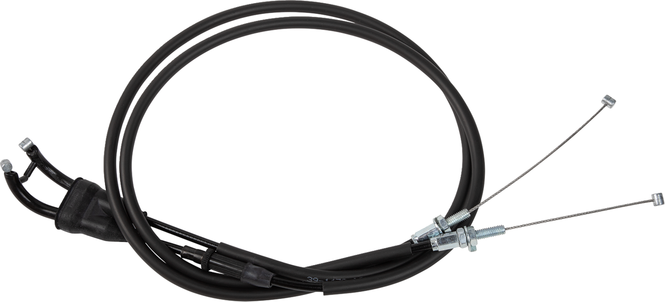 Cable del acelerador de vinilo negro - Cable del acelerador de vinilo negro - Longitud original - Honda CRF