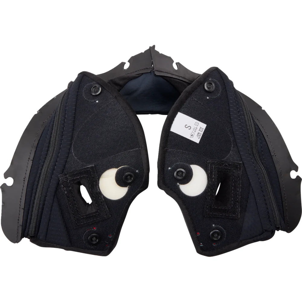 Almohadillas para las mejillas del casco pista gp rr