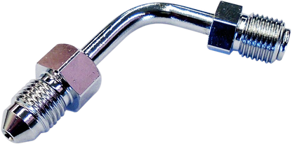 Adaptador de línea de freno superior ABS - Adaptador de línea de freno superior ABS - 4-3/4" de largo - Cromado