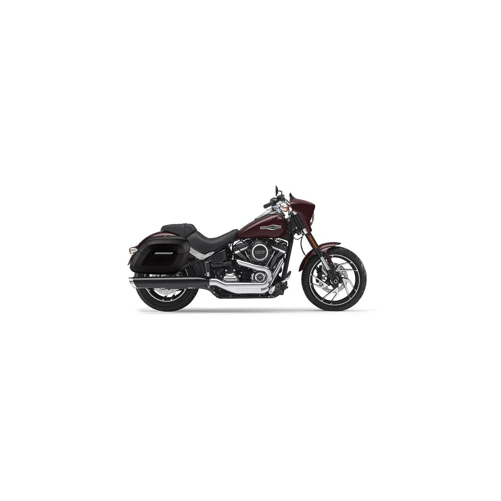 Alforjas de piel Viking Bags Lamellar Raven 40L
