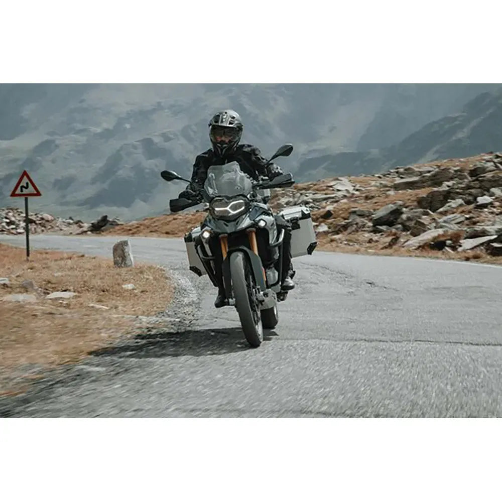 TRAX ADV Aluminum Case System - Silver - Triumph Tiger 800 '10-'19