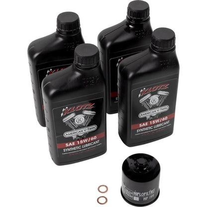 Kit de cambio de aceite - indian scout - 15w-60