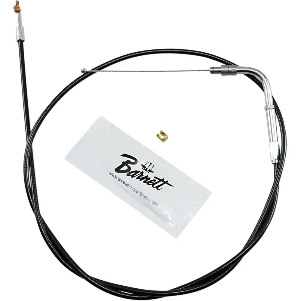 Cable de acelerador/ralentí de vinilo negro